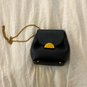 Polène Paris “Numero Un Mini” -All Leather Black
